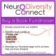 Image contains instructions for donating to the NeuroDiversity Connect library which have been described in the post.